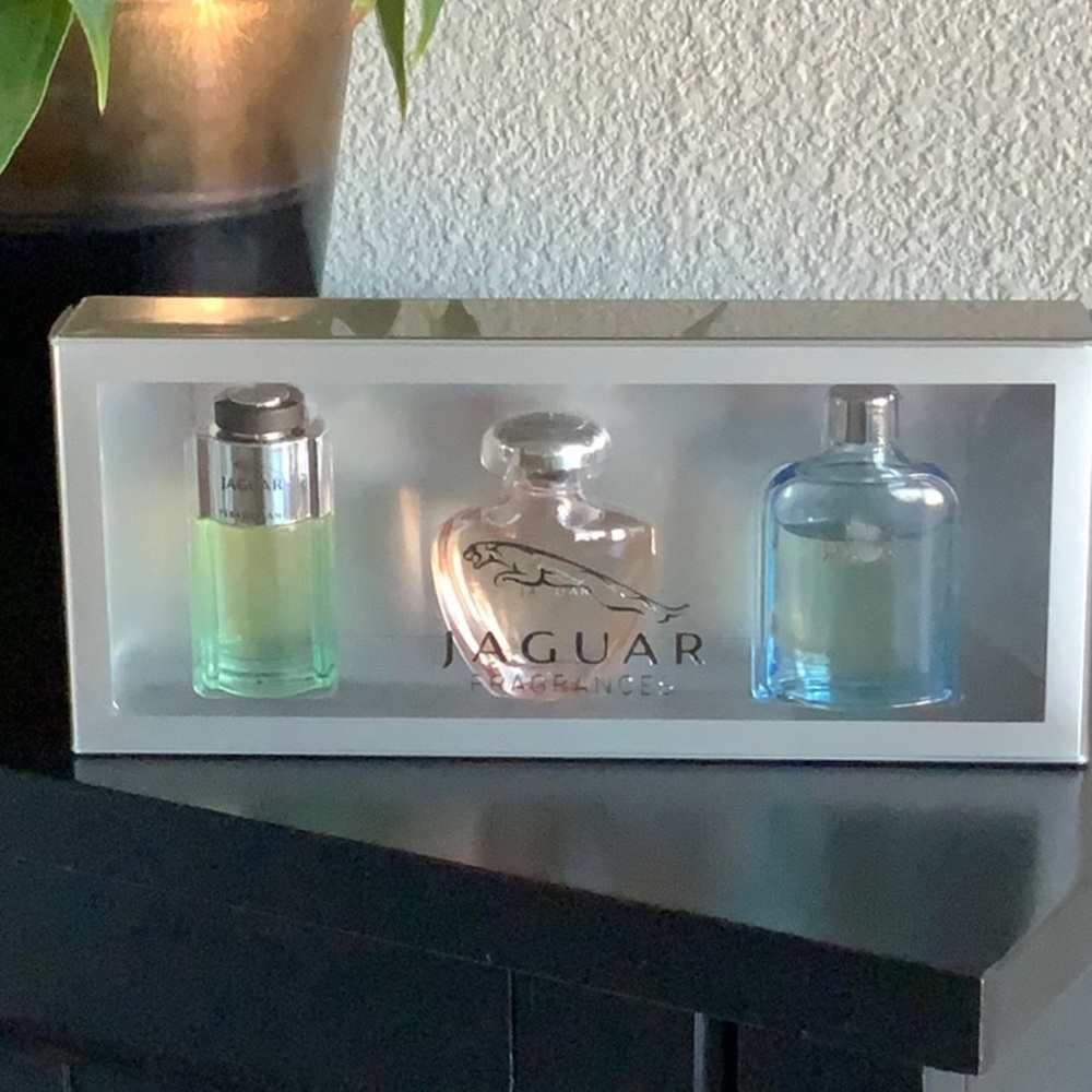 💥Jaguar Fragrance Men Women collectible. RARE All 3 minis 1/4 oz/7 ml.